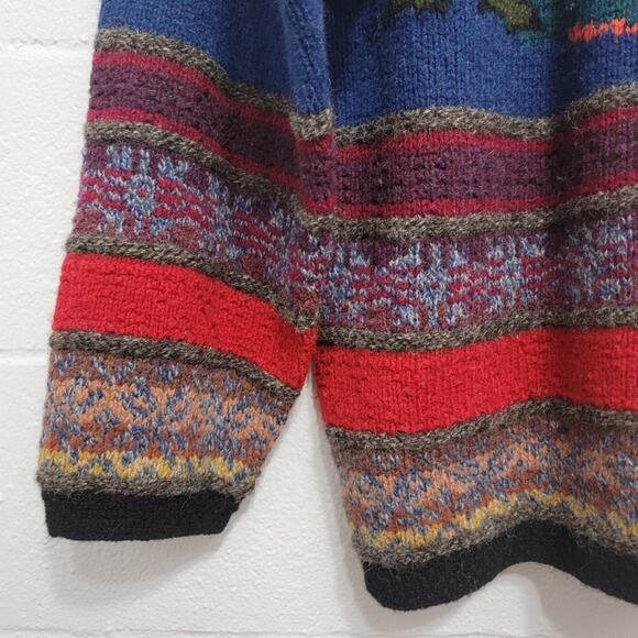 Rare Shetland Wool Fair Isle Sweater - Picture 5 of 9